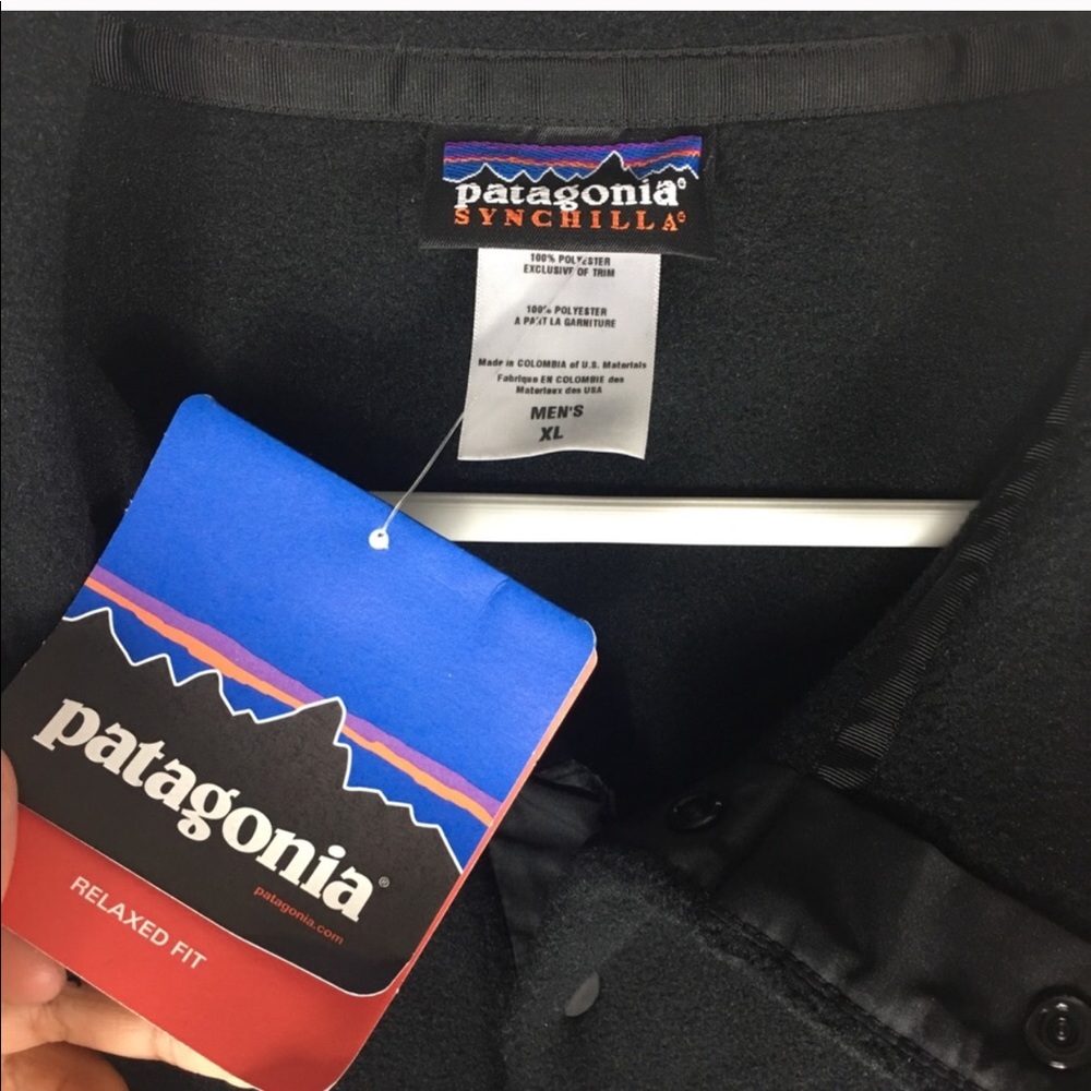 NEW Patagonia Synchilla Snap t Pullover sweater XL - Picture 3 of 7